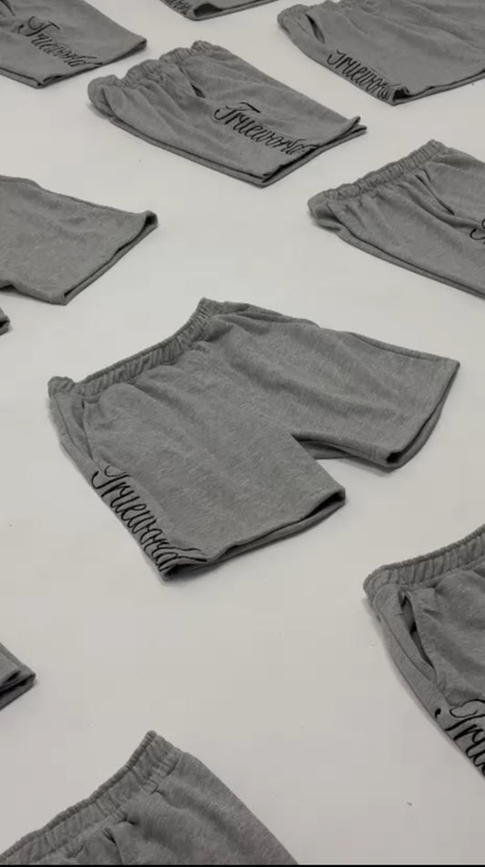 Old English "TRUWRLD" Shorts